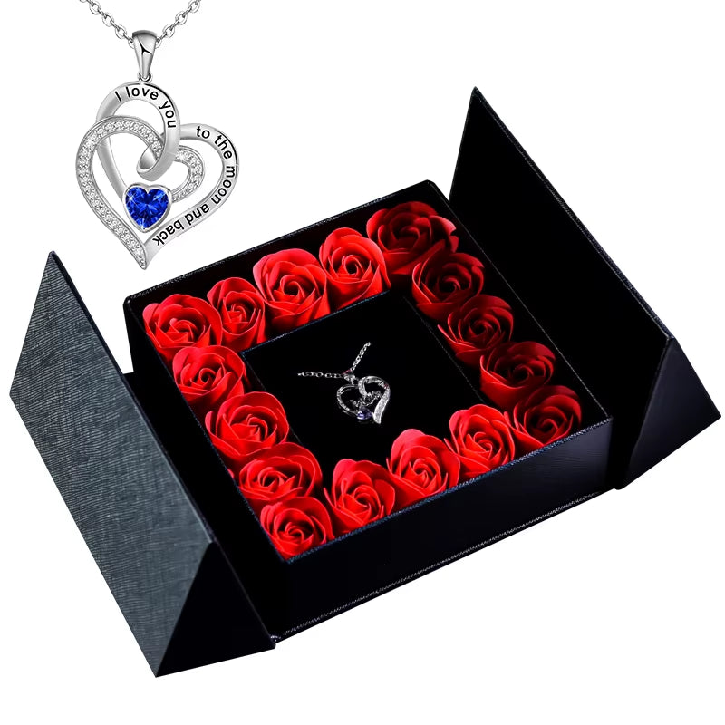 Timeless Necklace Rose Gift Box